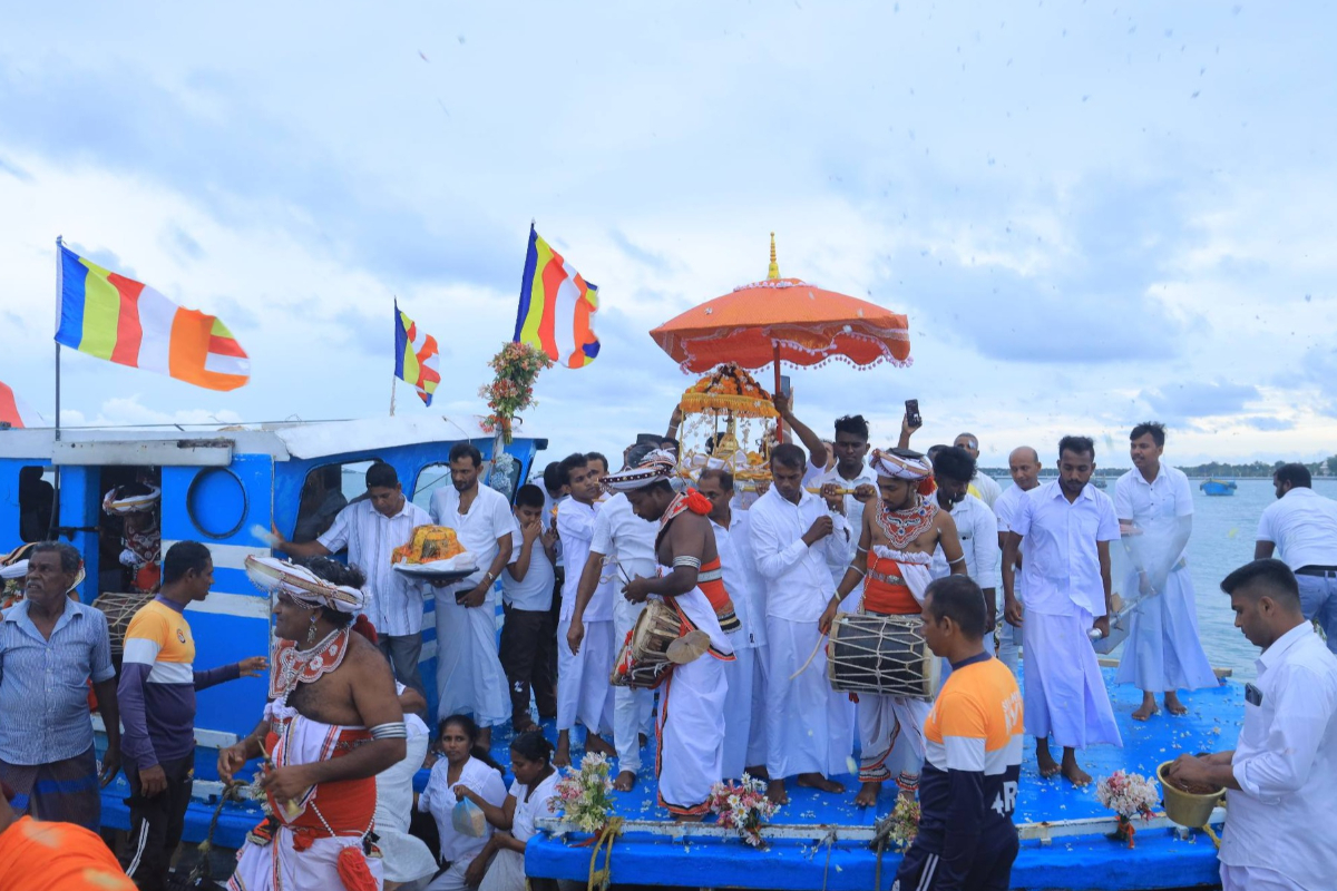 யாழ்ப்பாணம் நயினாதீவில் 88 அடி உயரமுடைய புத்த சிலை; பெருமெடுப்பில் திறப்பு! | An 88 Foot Tall Buddha Statue In Nainativu Jaffna