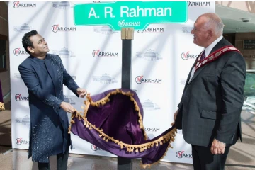 கனடா தெருவுக்கு தமிழர் ஏ.ஆர்.ரஹ்மானின் பெயர்...உச்சக்கட்ட மகிழ்ச்சியில் இந்தியர்கள்!