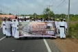யாழ் செம்மணிக்கு நீதி கோரி அரியாலையில் அமைதி பேரணி