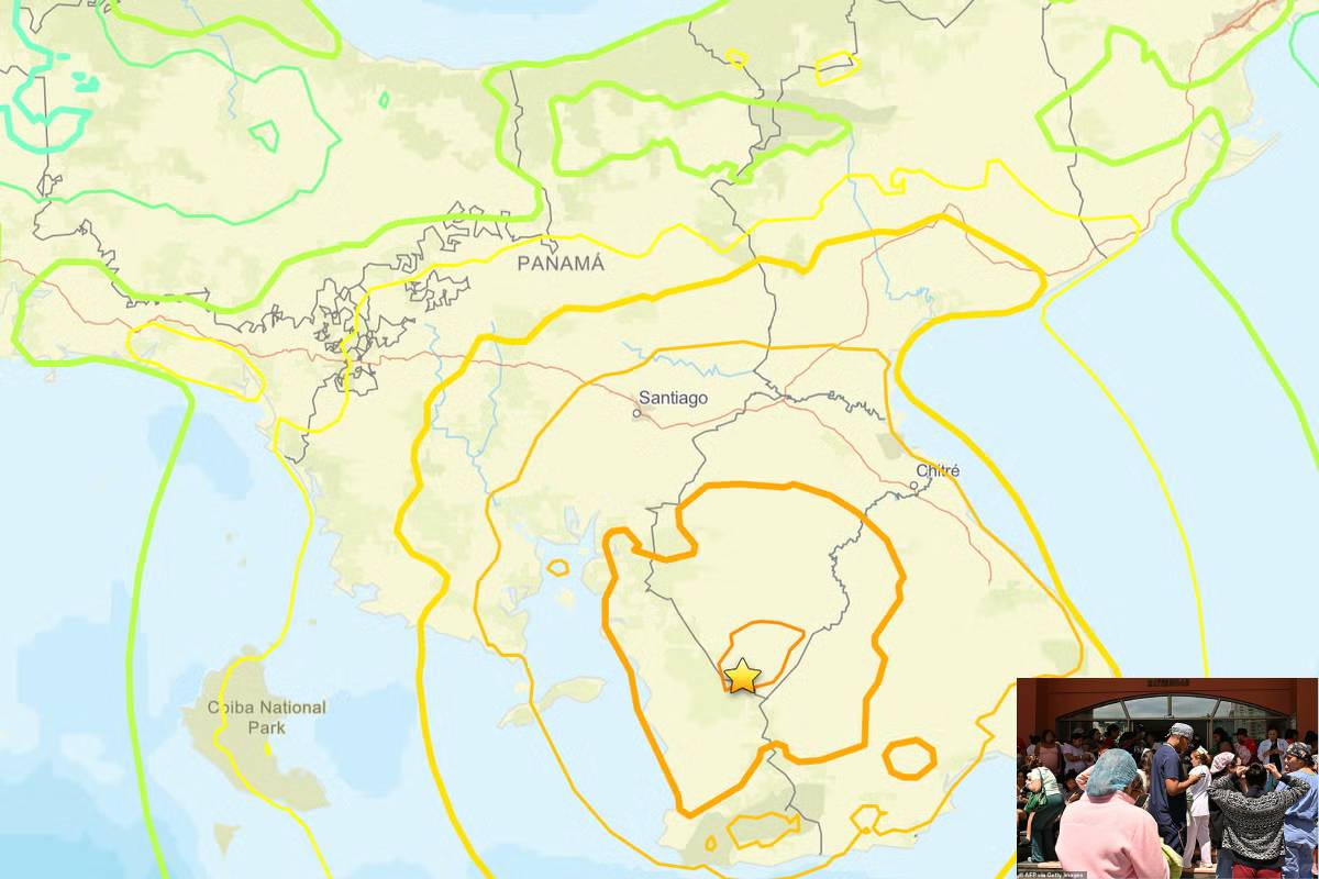 Panama earthquake