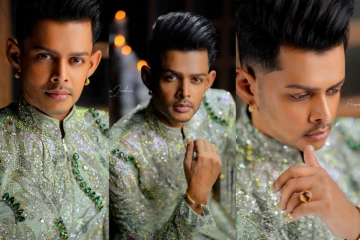 අම්මෝ කොල්ලගේ ලස්සනට ලංකාවම පිස්සු වැටෙයි - බුකියම අවුලමින් චන්දිමාල් ජයසිංහ රාජකීය උපන්දින සාදය සමරයි [PHOTO] [VIDEO]