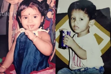 சூப்பர் சிங்கர் சிவாங்கியா இது!! சுட்டிக்குழந்தையா எப்படி இருக்காங்க பாருங்க...