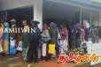 அரசாங்கத்தின் உதவி திட்டம்! கொட்டும் மழையிலும் குவிந்த மக்கள்