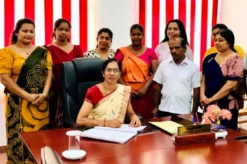 வட மத்திய மாகாண சபையின் முதலாவது தமிழ் பெண் செயலாளராக யாழ் பெண்மணி