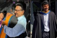 பேரனை கட்டியணைத்த முக ஸ்டாலின்: வைரல் புகைப்படம்