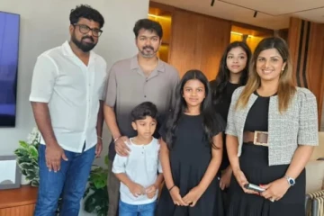 விஜய்யை குடும்பத்துடன் சென்று சந்தித்த நடிகை ரம்பா இந்திரகுமார் - என்ன காரணம்?