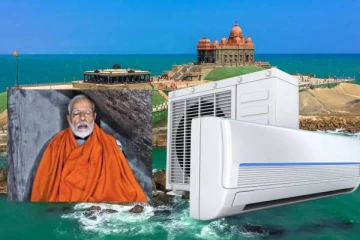 நடுக்கடலுக்கு கொண்டு வரப்பட்ட 2 Ton AC.., மோடி தியானத்திற்கு ஏற்பாடுகள் தீவிரம்