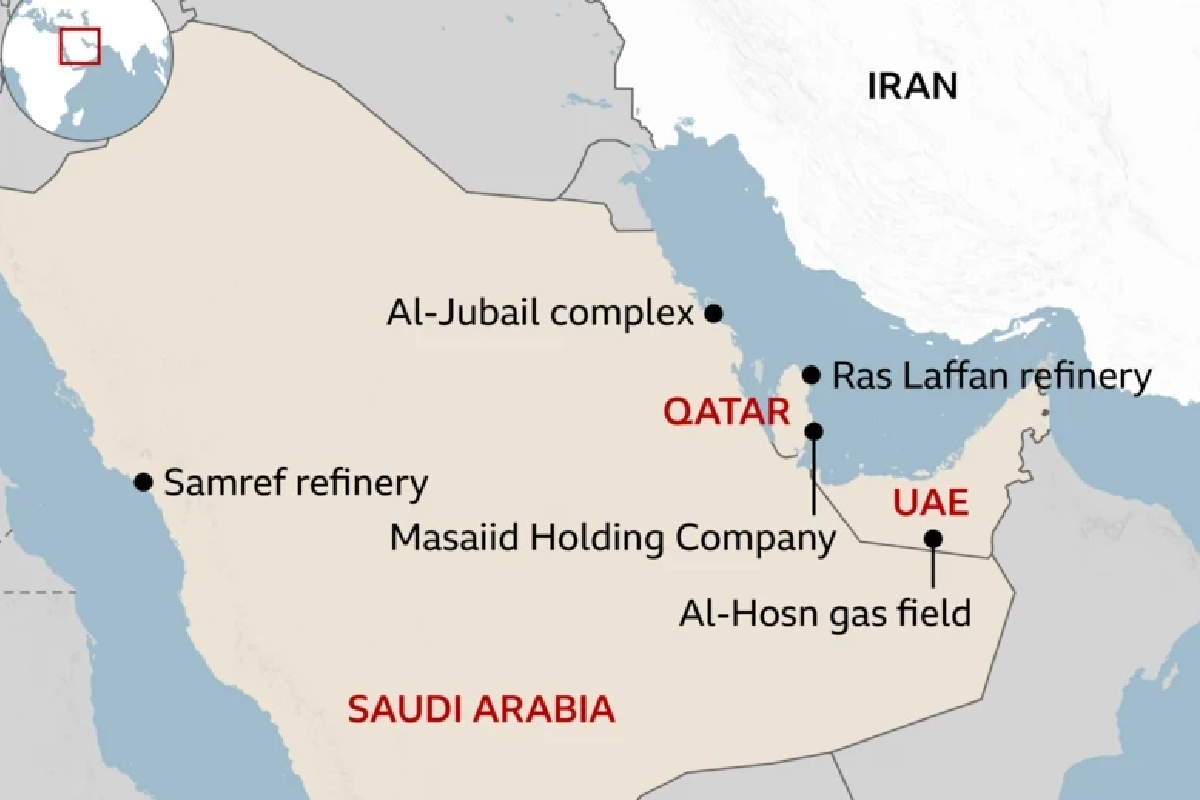 கட்டாரின் மீது தொடர் தாக்குதலில் ஈரான் - குறிவைக்கப்பட்ட எண்ணெய் சுத்திகரிப்பு ஆலை | Missile Attacks Qatar Petroleum Company