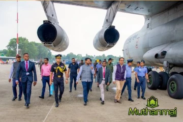 இலங்கை வந்த இந்திய மீட்பு குழுவினர்!