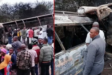 தான்சானியாவில் பேரூந்து விபத்தில் 40 பேர் பலி