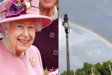 மகாராணியின் மரணம்! வானில் தோன்றிய வானவில்- உணர்ச்சிமிகு வீடியோ காட்சிகள்