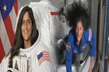 இந்திய வம்சாவளி சுனிதா வில்லியம்ஸ் விண்வெளியில் ஆடிய நடனம்... வைரலாகும் வீடியோ