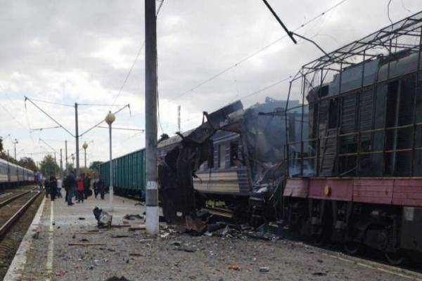 russia strike on ukrain railway station
