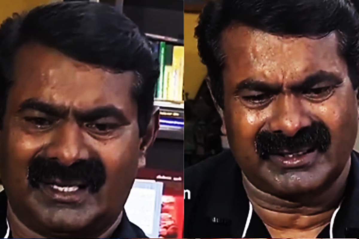 கண்ணீர் விட்டு கதறிய சீமான்: வைரல் காணொளி: நான் வெல்வேன் என நினைத்தேன் | Ntk Seeman Emotional Trending Video Clip