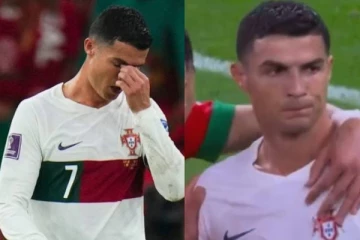 உலகக் கோப்பை தோல்வியை தாங்காமல் கண்ணீர் விட்டு அழுத ரொனால்டோ! மனம் உடைந்த ரசிகர்கள்.. வீடியோ