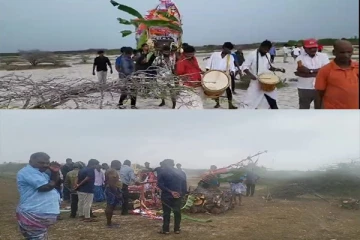 நிரந்தரமாக பொது மயானம் இன்றி அவதியுறும் நாகதாழ்வு மக்கள்