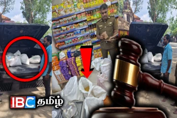 யாழ். கோண்டாவில் பூட்சிற்றிகளில் சிக்கிய வண்டுமொய்த்த பொருட்கள்