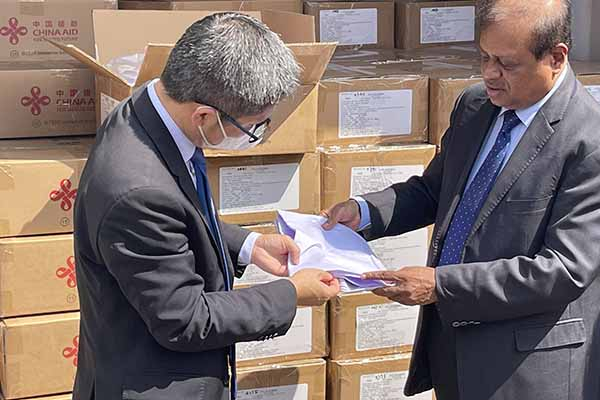 நாட்டுக்கு வந்த சீனாவின் அன்பளிப்பு | China S Gift To The Country