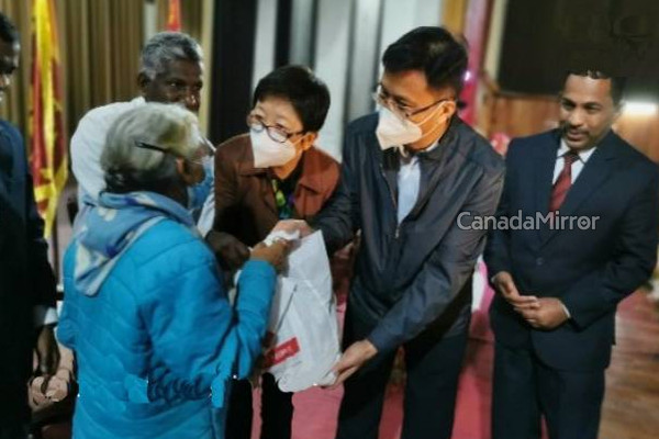 வடக்கில் உள்ள ஏழை குடும்பங்களுக்கு கைகொடுத்த சீனா! | China Gave A Helping Hand To Poor Families North