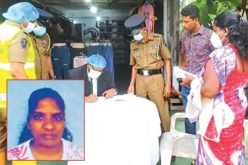 இளம் பெண் ஒருவரை கொலை செய்து விட்டு தப்பியோடிய நபர்