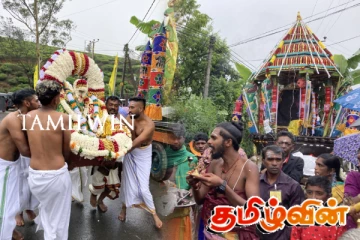 நுவரெலியாவின் ஸ்ரீ கதிரேஷன் சுவாமி ஆலயத்தின் பங்குனி உத்திர இரதோற்சவ பெருவிழா