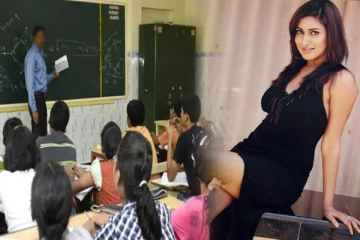 யாழ்.தனியார் கல்வி நிலையத்தில் மாளவிக்காவின் தொடை பற்றி விளக்கம் கொடுத்த ஆசிரியர்