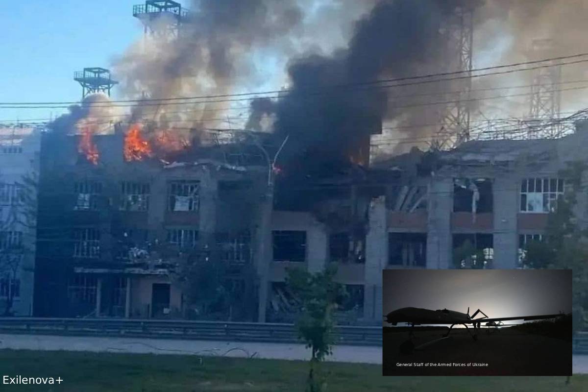ukraine strike on russian industrial sites