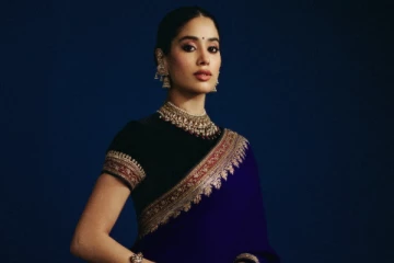 ஜான்வி கபூர் சேலையில் அழகிய ஸ்டில்கள்