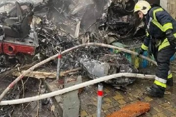 உக்ரைனில் ஹெலிகாப்டர் விபத்து; உள்துறை அமைச்சர் பலி!