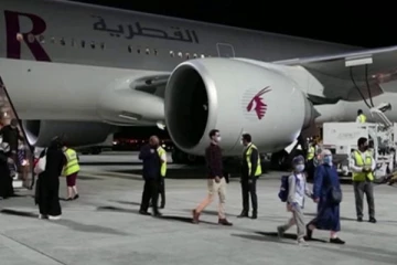 தலிபான் ஆட்சியில்  முதல் சர்வதேச விமானம்!