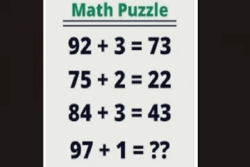 Brain Teaser Maths: உங்கள் இடது மூளை பலமானதா? இதற்கு விடை சொல்லுங்கள்