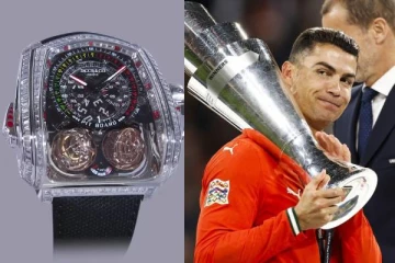 கிறிஸ்டியானோ ரொனால்டோவின் இந்த வாட்ச் இத்தனை கோடியா!! என்ன பிராண்ட் தெரியுமா?