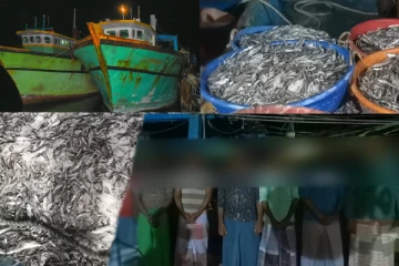 சட்டவிரோதமான மீன்பிடியில் ஈடுபட்ட 18 இந்திய கடற்தொழிலாளர்கள் மன்னாரில் கைது