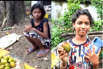 டசன் மாம்பழத்தை ரூ. 1.2 லட்சத்துக்கு விற்ற சிறுமி! ஏழை மாணவிக்கு நடந்த அதிசய சம்பவம்