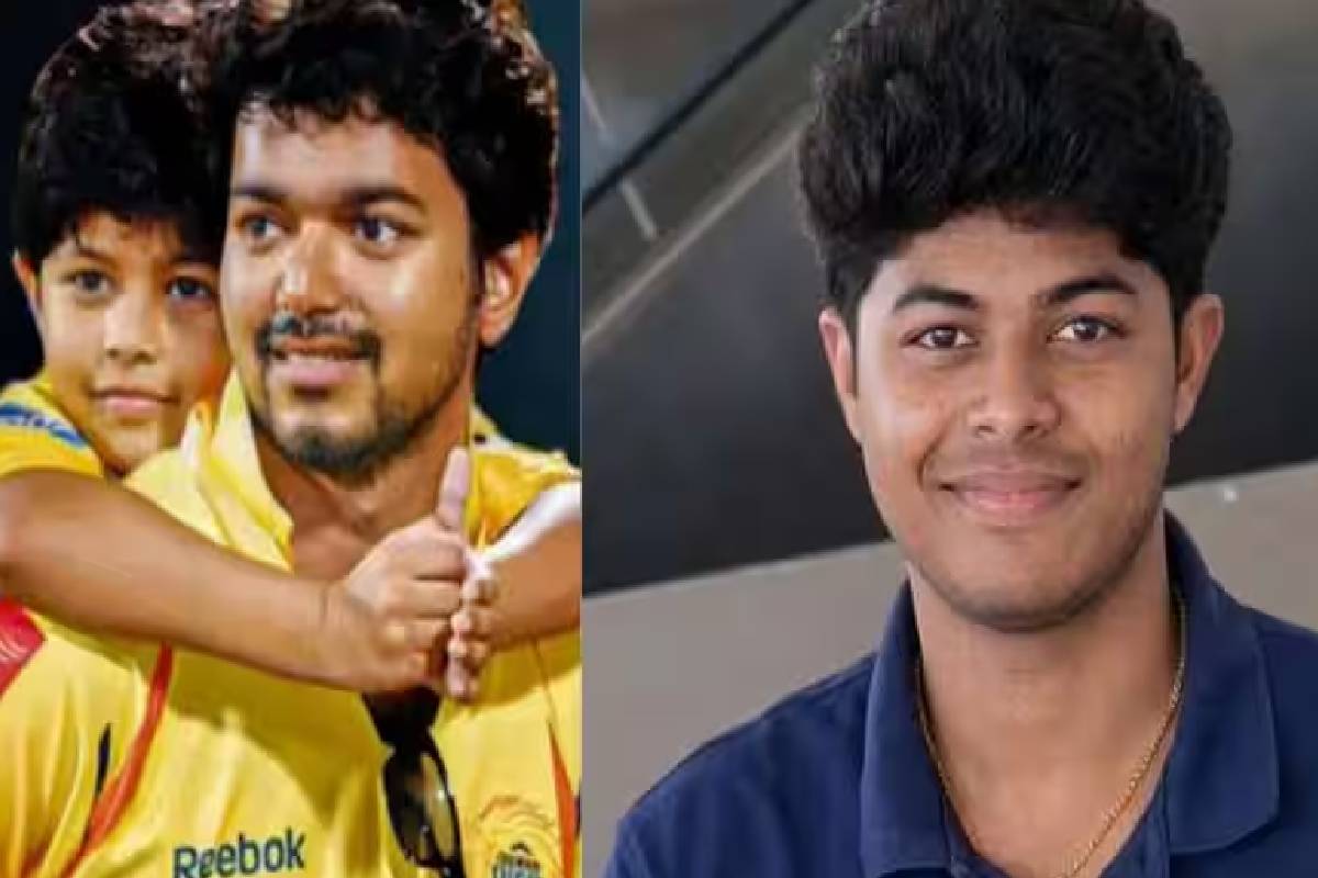 விஜயை பெருமையாகப் பேசிய மகன் ஜேசன் சஞ்சய் - வைரலாகும் பேட்டி | Jason Sanjay Talk About Dad Cm Vijay Viral விஜயை பெருமையாகப் பேசிய மகன் ஜேசன் சஞ்சய் - வைரலாகும் பேட்டி | Jason Sanjay Talk About Dad Cm Vijay Viral