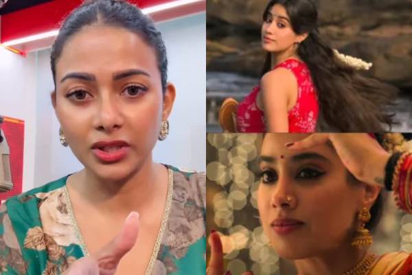 ஸ்ரீதேவி மகள்-னா எப்படி வேணா நடிக்கலாமா!! ஜான்வி கபூரை விளாசிய நடிகை பவித்ரா மேனன்.. | Pavitra Menon Slams Janhvi Kapoors Param Sundari