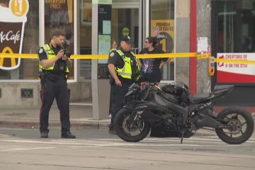 எடோபிகோவில் மோட்டார்சைக்கிள் விபத்து: பெண் படுகாயம்