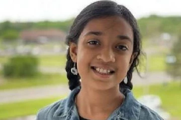உலகின் அறிவுள்ள மாணவர்களுக்கான போட்டியில் சாதனை படைத்த இந்திய வம்சாவளி சிறுமி