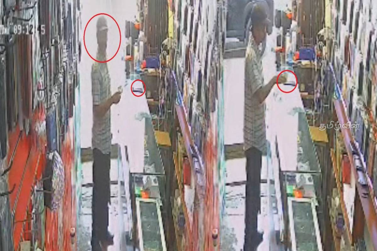 பட்டப்பகலில் நடந்த திருட்டு - பொதுமக்கள் உதவியை நாடும் பொலிஸார் | Mobile Phone Theft In Thalawakkala Cctv Footage