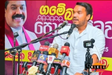 නාමල් රාජපක්ෂ සැරටම ආණ්ඩුවට දෙහි කපයි