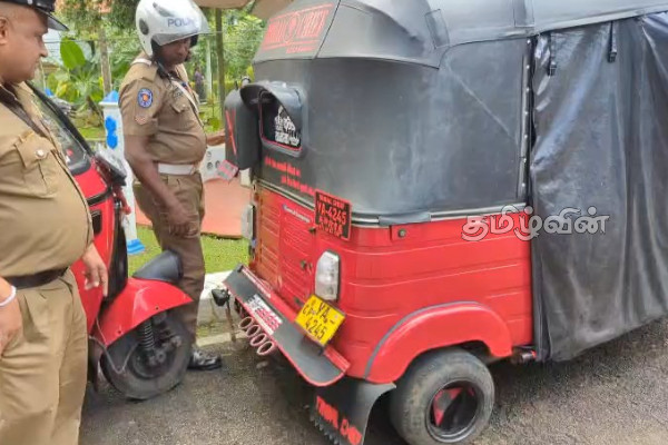 பொலிஸாரால் பறிமுதல் செய்யப்பட்ட 10 சட்டவிரோத முச்சக்கரவண்டிகள் - சாரதிகளும் | 10 Three Wheelers Their Drivers Seized