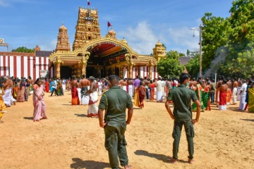 வரலாற்று பிரசித்தி பெற்ற யாழ் நல்லூர் கந்தசுவாமி ஆலய கொடியேற்றம் ; நேரடி ஒளிபரப்பு!