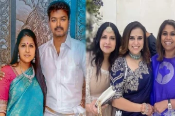 விவாகரத்து சர்ச்சை: ஷங்கர் மகள் திருமணத்தில் சங்கீதா விஜய் - வைரலாகும் ஃபோட்டோஸ்!