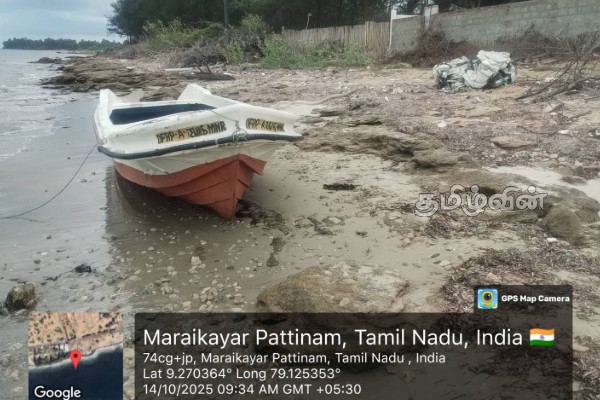 மன்னாரில் படகு மற்றும் இயந்திரத்தை திருடி இந்தியாவுக்கு தப்பிச் சென்ற நபர் | Man Steals Boat Engine In Mannar Flees To India