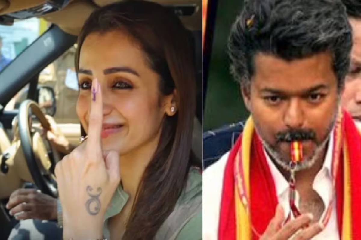 விஜய் வீட்டுக்கே அதிரடியாக சென்ற த்ரிஷா! படு வைரலாகும் வீடியோ | Trisha Was Spotted Arriving At Vijay S House Video