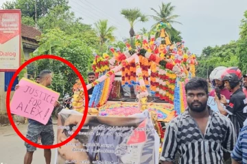 மாமிசவேட்டை முடிந்ததா...வட்டுக்கோட்டை பொலிஸாரை கைது செய்; யாழில் போராட்டம்