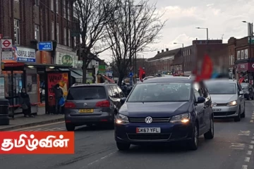 இலங்கையை சர்வதேச குற்றவியல் நீதிமன்றத்திற்கு பாரப்படுத்து வேண்டும்! கனேடிய தமிழர்கள் வாகனப் பேரணி