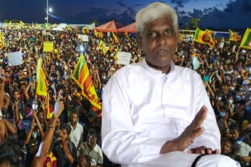 காலிமுகத்திடல் ஆர்ப்பாட்டக்களத்தில் ஏந்திய தேசியக்கொடி தமிழ் மக்களுக்கு எதிரானது! அருட்தந்தை சக்திவேல் (VIDEO)