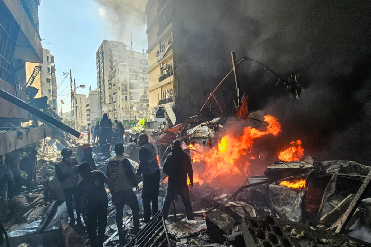 லெபனான் முழுவதும் 100 இடங்களில் தாக்குதல் ; டிரம்ப் விளக்கம்; ஆத்திரத்தில் ஈரான் | Israel Attack 100 Locations Lebanon Us Explained