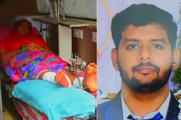 மாடியில் இருந்து மனைவியை தள்ளிய கணவன் - ஆம்புலன்ஸில் வந்து புகாரளித்த பெண்!